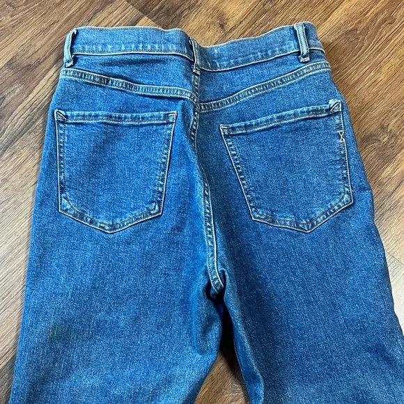 Express Distressed Ankle Jeans - Picture 8 of 9